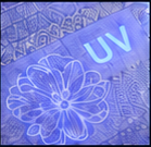 Transparent UV printing