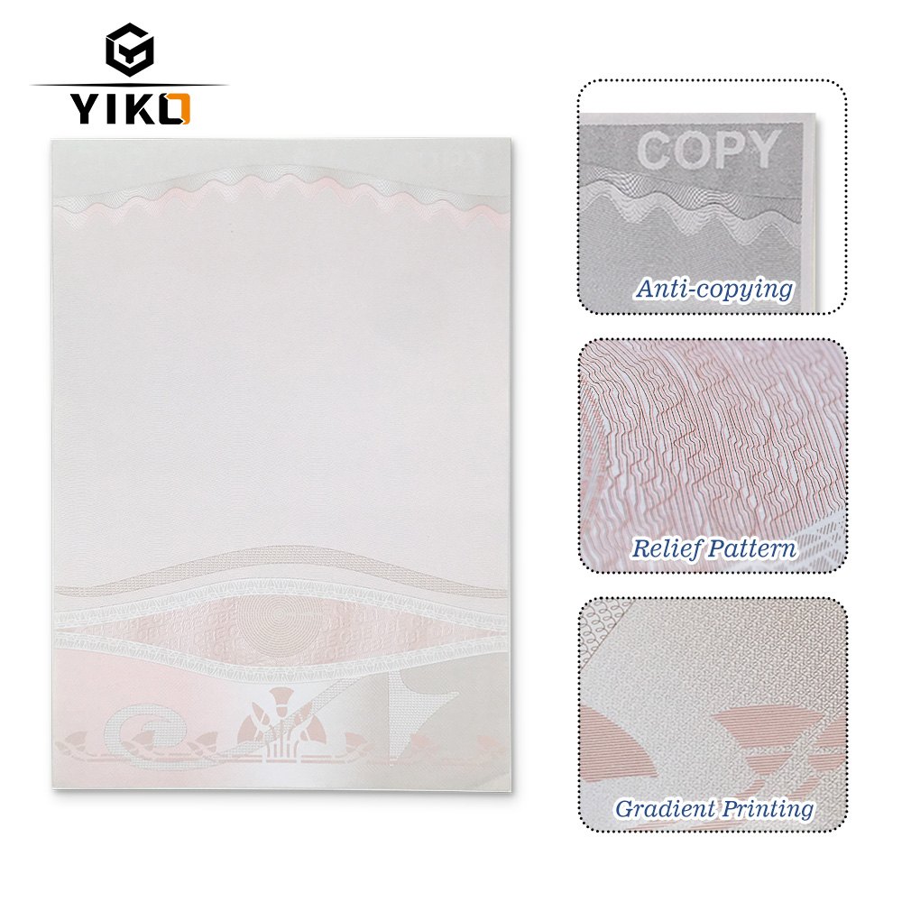 Precision security printing